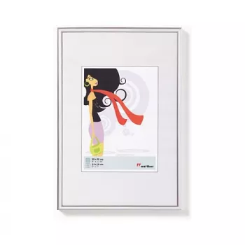 Walther Design New Lifestyle 13 x 18 – plast – strieborná – 9 x 13 cm – 130 mm – 180 mm