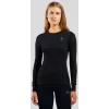 Odlo BL TOP okrúhly výstrih l/s ACTIVE WARM ECO dámske tričko, veľkosť S, čierna