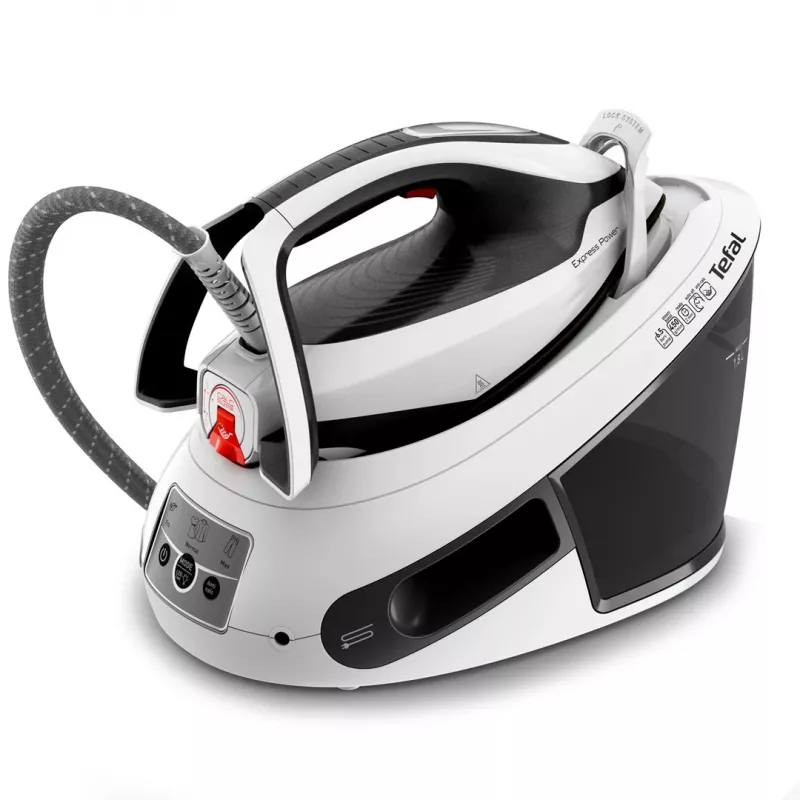 Tefal Express Power SV8130 2800 W 1,8 L Durilium AirGlide Autoclean žehliaca plocha čierna, biela