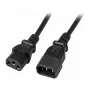 EFB-Elektronik IEC predlžovací kábel C14 180° - C13 180°, čierny, 0,5 m, 3 x 0,75 mm² Výrobca: EFB Elektronik (EK503.0,5)