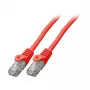 EFB-Elektronik RJ45 patch kábel Cat.6 U/UTP LSZH CCA červený 1,5 m výrobca: EFB Elektronik (K8104RT.1,5)