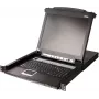 ATEN CL5708MW FR KVM switch 8-portový 17,3 palca LCD SingleRail PS/2-USB VGA
