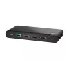 Belkin Universal Secure KVM prepínač F1DN104KVM-UNN4, 4 porty, jeden monitor, DP/HDMI na DP/HDMI, 2. generácia, bez CAC, PP4.0