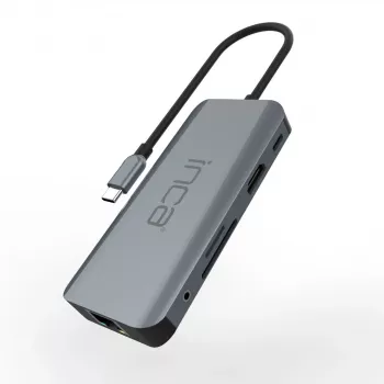 INCA adaptér ITPC-10TX USB-C 9-in-1 - adaptér