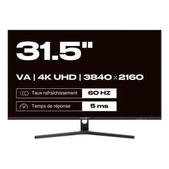JAPANNEXT 4K UHD monitor 80 cm (31,5) 3840x2160 pixelov, VA panel, 5 ms, 60 Hz, AMD FreeSync, HDMI, DisplayPort (JN-V315UHDR)