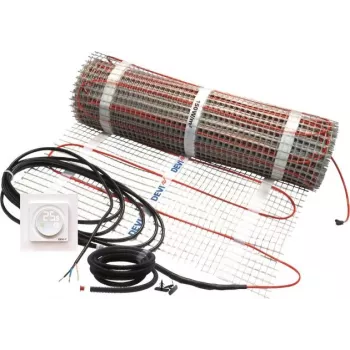 Vykurovacia rohož DANFOSS Devi sada do tenkého lôžka 150 W/m², 2,5 m² (0,5 x 5 m), model 140F0469
