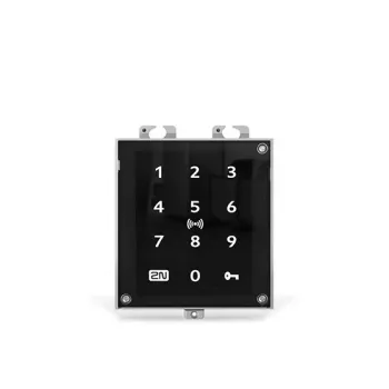 2N Access Unit 2.0 - základná čítačka prístupovej kontroly - čítačka prístupových kódov - čítačka prístupových čipov/kariet - Bluetooth - IP54 - NFC (9160347 )