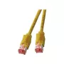 EFB-Elektronik RJ45 patch kábel Cat.6A S/FTP LSZH Draka UC900 TM21 žltý 1,5m výrobca: EFB Elektronik (K8055.1,5)
