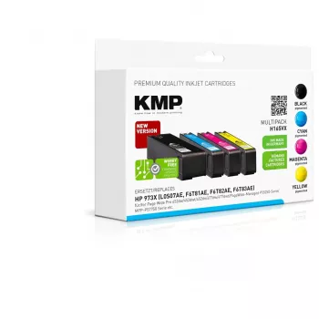 KMP 1752,4005 tonerová kazeta 4 ks kompatibilná čierna - azúrová - purpurová - žltá (1752,4005)