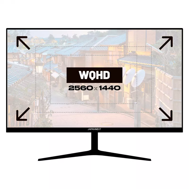 JAPANNEXT JN-IPS27WQHDR-C65W 16:9 HDMI/DP WQHD - plochý monitor (TFT/LCD)