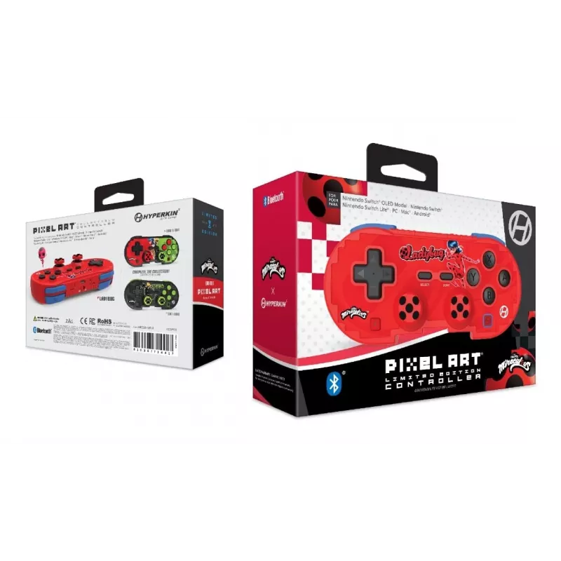 Hyperkin M01328-MTLB, gamepad, Android, MAC, Nintendo Switch, Nintendo Switch OLED, PC, iOS, tlačidlo Select, tlačidlo Start, bezdrôtový, Bluetooth, 9 m