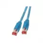 EFB-Elektronik RJ45 patch kábel Cat.6A S/FTP LSZH Draka UC900 TM21 modrý 40m výrobca: EFB Elektronik (K8054.40)