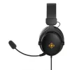 Deltaco GAM-190 herný headset proteinová koža 3,5 mm kábel čierny