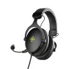 Deltaco GAM-190 herný headset proteinová koža 3,5 mm kábel čierny