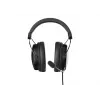 Deltaco GAM-190 herný headset proteinová koža 3,5 mm kábel čierny