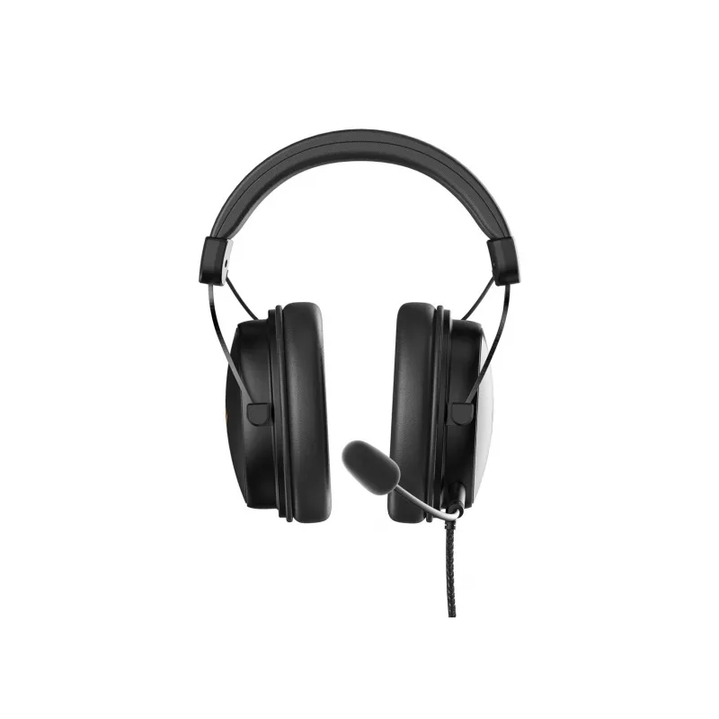 Deltaco GAM-190 herný headset proteinová koža 3,5 mm kábel čierny