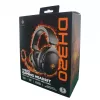 Deltaco GAM-190 herný headset proteinová koža 3,5 mm kábel čierny