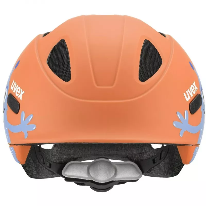 Detská cyklistická prilba UVEX Oyo Style – veľkosť 50–54 cm, farba Monster Papaya (mat)
