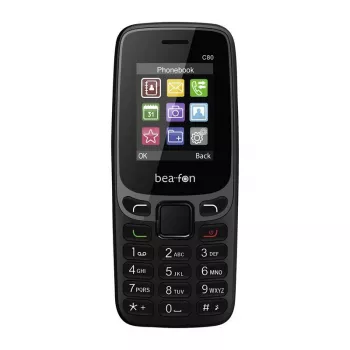 Beafon C80 - 2G, Classic Line, tlačidlový telefón, čierna, Dual SIM