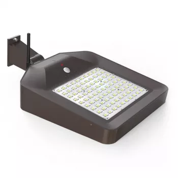Glovii autonómna solárna LED pouličná lampa s ovládaním cez aplikáciu, PIR senzorom a vysokým svetelným tokom