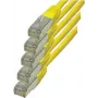 S-Conn RJ45-RJ45 - m-m - 1m - RJ-45 - RJ-45 - samec/samec - zlatá - Cat6 - S/FTP (S-STP) (75711-HY-SET5)