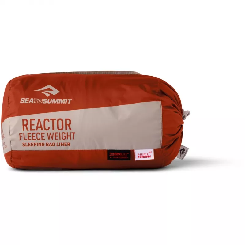 Sea to Summit Reactor Fleeceweight Liner Long vložka, picante red