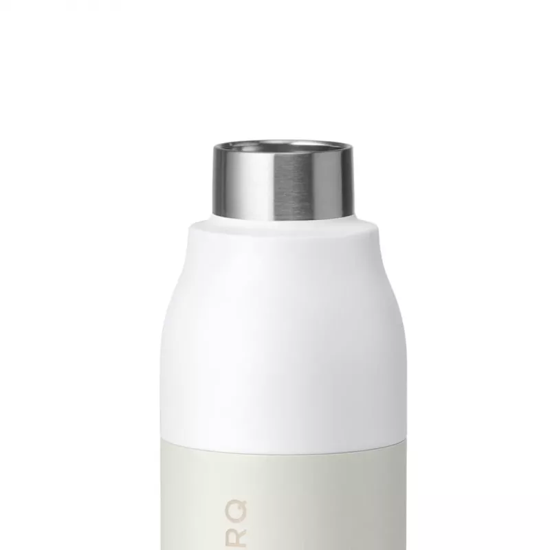 LARQ Bottle PureVis - samoočistiacа fľaša, UV-C svetlo 500ml (granite white)