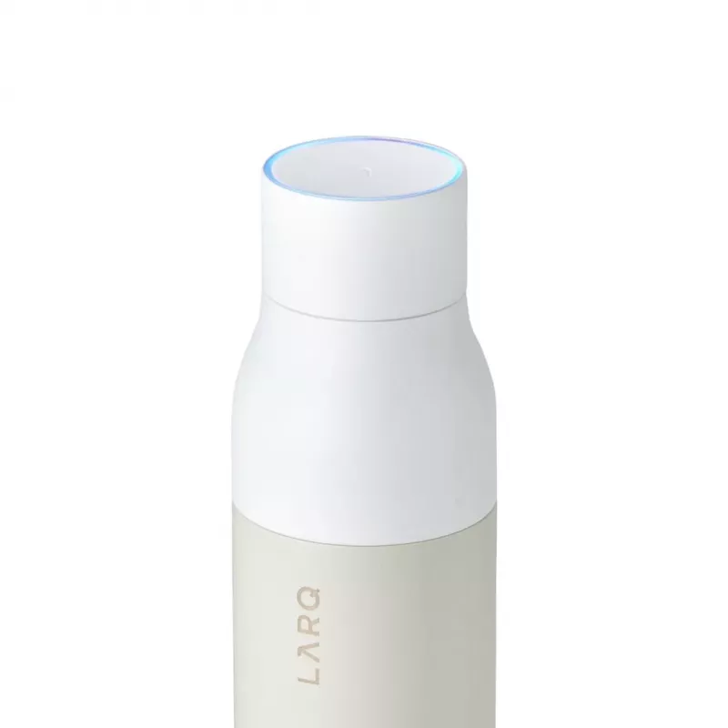 LARQ Bottle PureVis - samoočistiacа fľaša, UV-C svetlo 500ml (granite white)