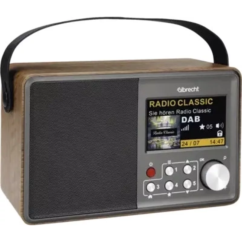 Albrecht DR 862 - digitálne rádio s jednoduchým ovládaním