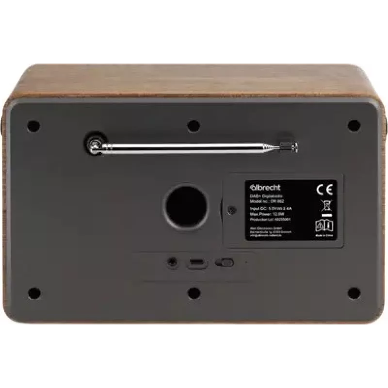Albrecht DR 862 - digitálne rádio s jednoduchým ovládaním