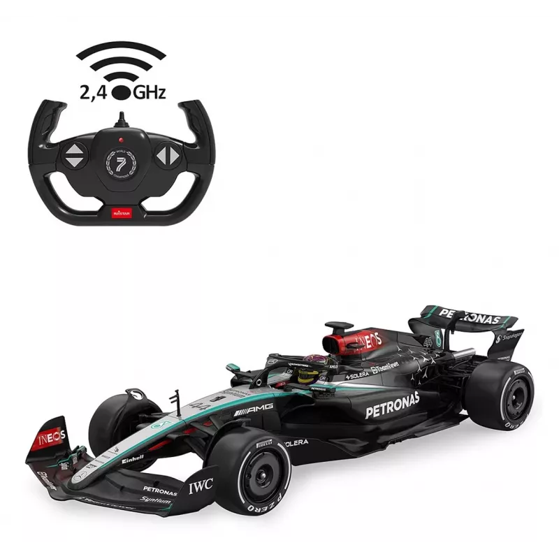 JAMARA Mercedes AMG W15 F1 1 12 Performance čierna 2,4 GHz (402250)