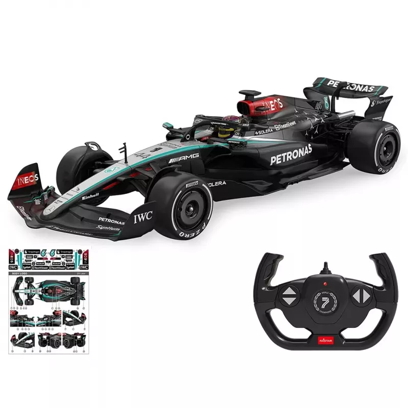 JAMARA Mercedes AMG W15 F1 1 12 Performance čierna 2,4 GHz (402250)