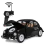 Jamara VW Beetle RC Diecast 1:18 čierna 27 MHz – diaľkovo ovládané elektrické RC auto