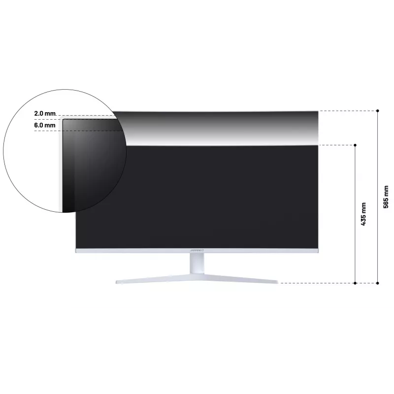 JAPANNEXT JN-IPS340UWQHD60C-C65W-HS-W zakrivený UWQHD