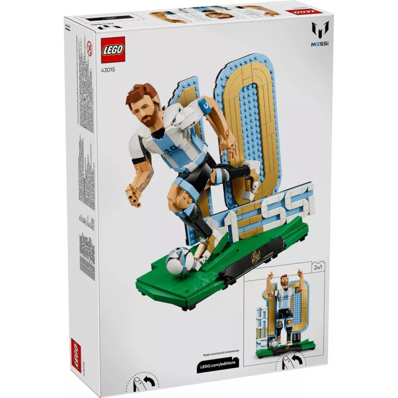LEGO Editions Sports 43015 Lionel Messi — futbalová legenda
