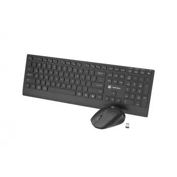 Sada 2W1 Natec Stingray 2 klávesnica+myš US Wireless náklonové koliesko