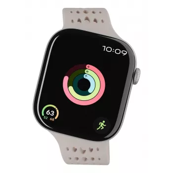 Decoded Silicone Ares O Band – silikónový remienok pre Apple Watch 40/42 mm (clay)