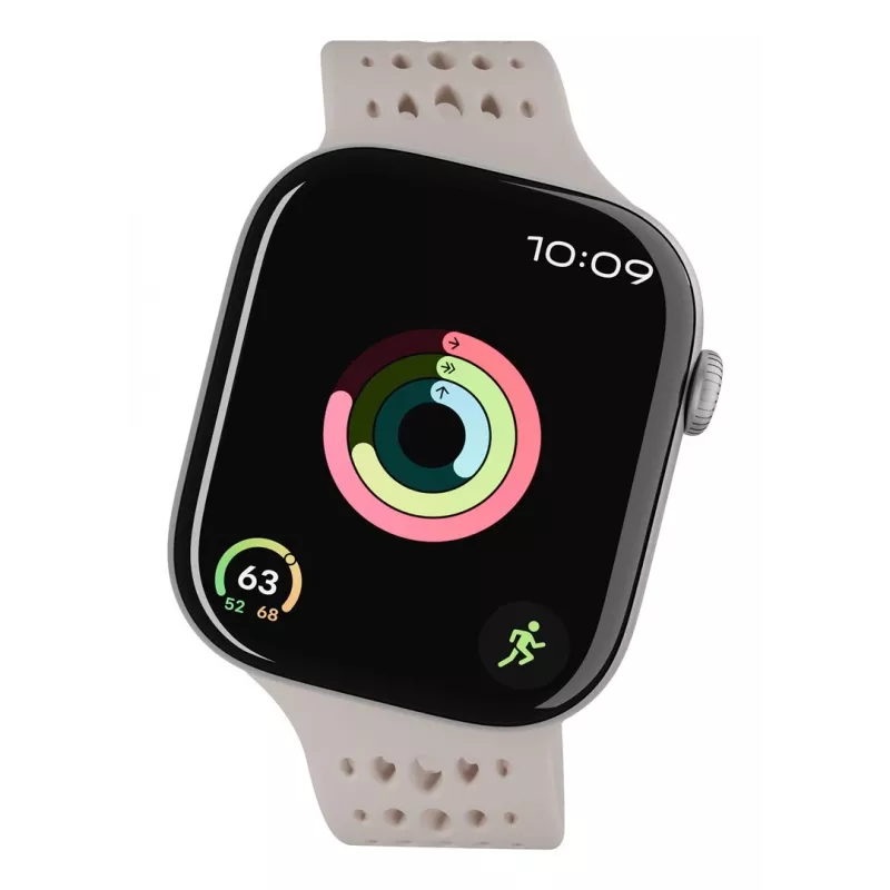 Decoded Silicone Ares O Band – silikónový remienok pre Apple Watch 40/42 mm (clay)