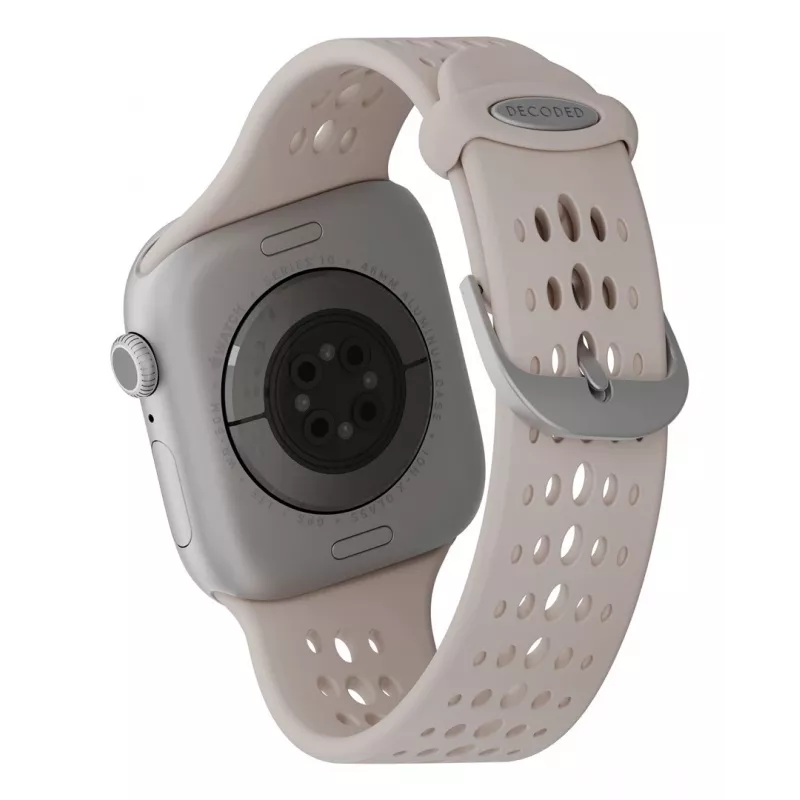 Decoded Silicone Ares O Band – silikónový remienok pre Apple Watch 40/42 mm (clay)