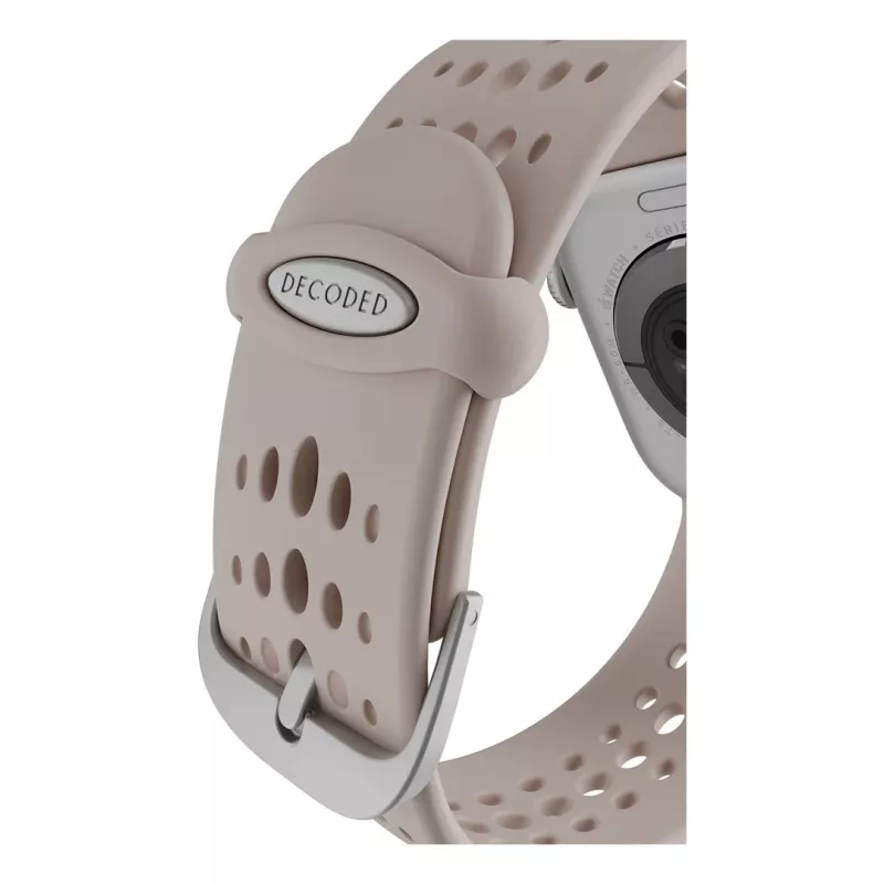 Decoded Silicone Ares O Band – silikónový remienok pre Apple Watch 40/42 mm (clay)