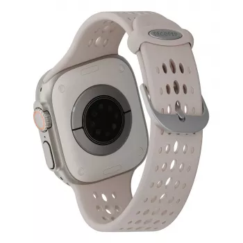 Decoded Silicone Ares O Band – silikónový remienok pre Apple Watch 44/46/49 mm (ton)