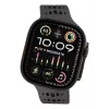 Decoded Silicone Ares O Band - silikónový remienok pre Apple Watch 44/46/49 mm (čierna)