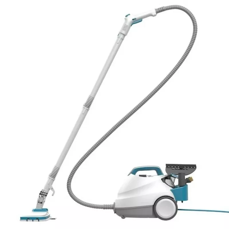 Black & Decker BHSMP2314-QS parný čistič valcový parný čistič 1,2 L 2300 W modrá, biela