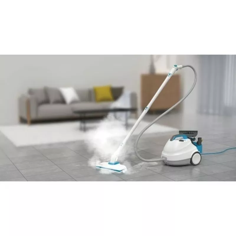 Black & Decker BHSMP2314-QS parný čistič valcový parný čistič 1,2 L 2300 W modrá, biela