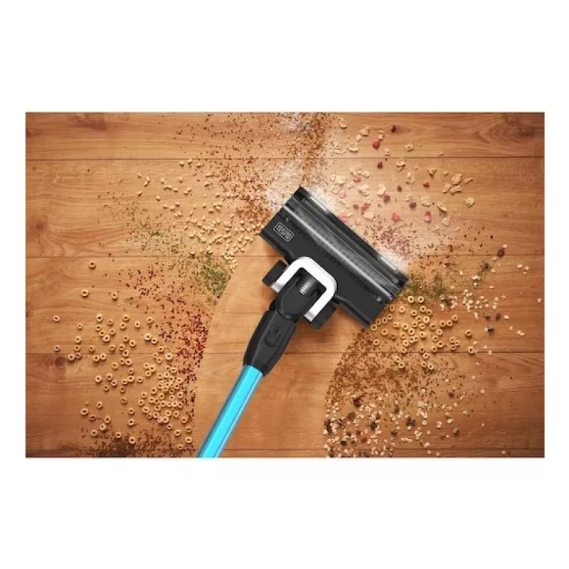 Black & Decker BSV520BRB-QW tyčový vysávač/elektrická kefa batéria suchý bez vrecka 0,65 L modrá 2 Ah
