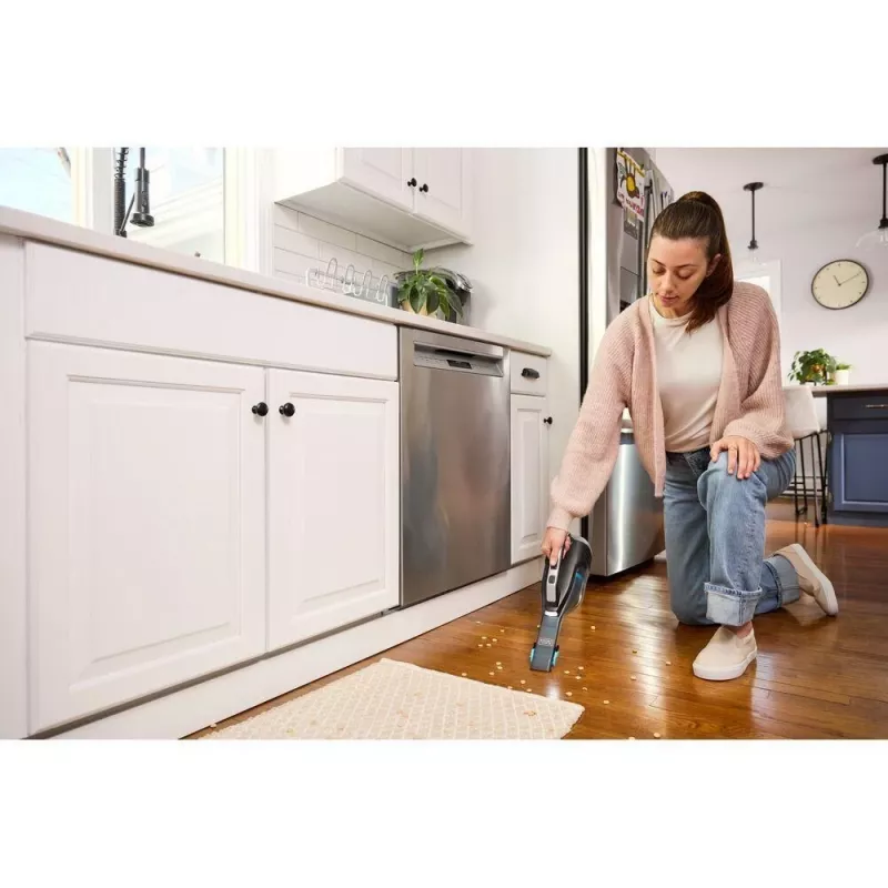 Black & Decker DVD320B ručný vysávač čierna, strieborná, tyrkysová bez vrecka