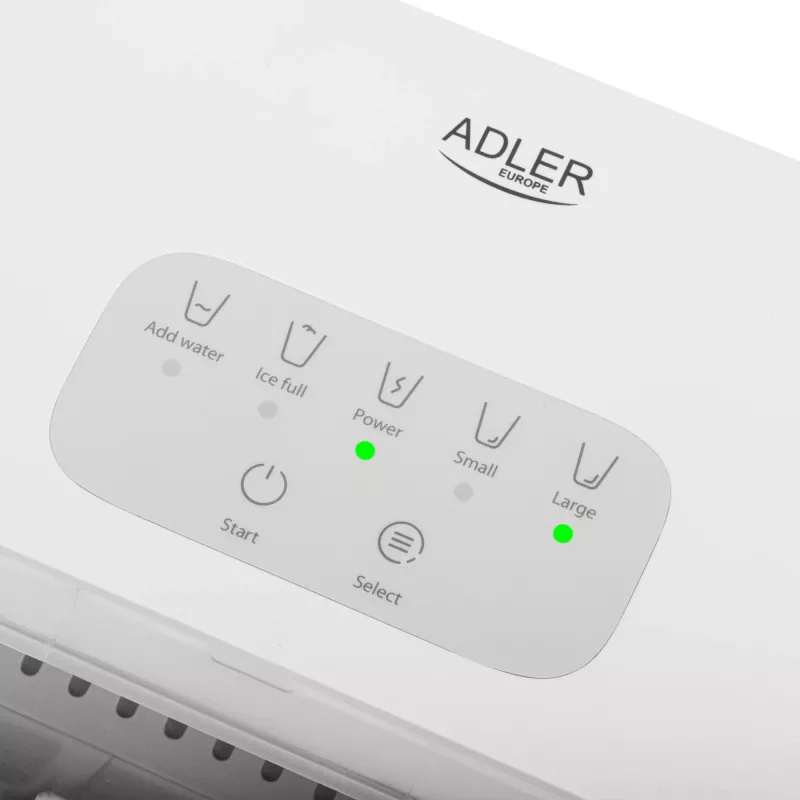 Adler výrobník ľadu | AD 8800 | výkon 105 W | kapacita 1,4 l | biely