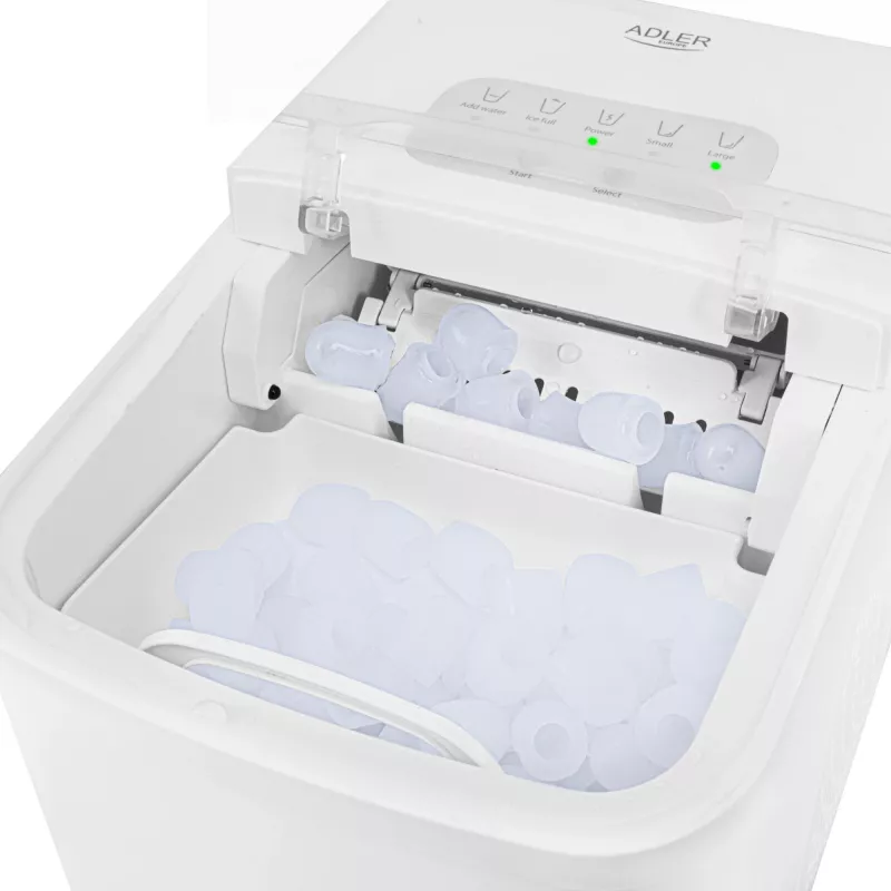 Adler výrobník ľadu | AD 8800 | výkon 105 W | kapacita 1,4 l | biely