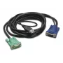 APC kábel pre klávesnicu/video/myš (KVM) – USB, HD-15 (VGA)