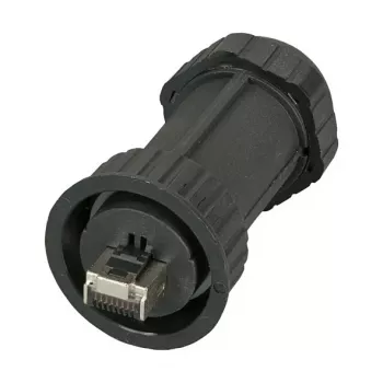 EFB Elektronik IP68FST6AB - káblová priechodka pre RJ45 konektor na montáž v teréne, 6,5 - 9,0mm